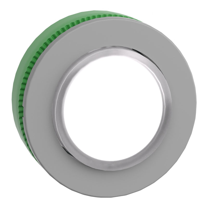 Schneider Electric - Frontelement für Drucktaster Leuchtdrucktaster ZB5FH13C0 weiß, 30mm, in grau
