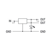 WAGO - Gleichstromversorgung DC-DC-Wandler 859-806 DC 12 V − 25 Stück