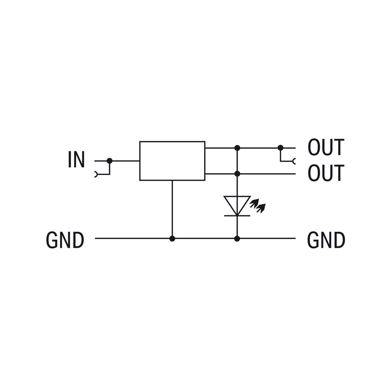 WAGO - Gleichstromversorgung DC-DC-Wandler 859-806 DC 12 V − 25 Stück