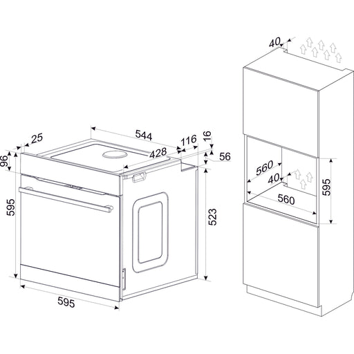 Amica - Dampfgarer EB-Dampfgarer EBSX 949 610 S Injection-St,X-Type