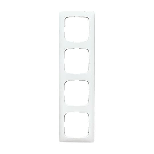 Busch-Jaeger - Abdeckrahmen Rahmen 4-fach 2514-214K-102 aws, f.Kanalabdeck