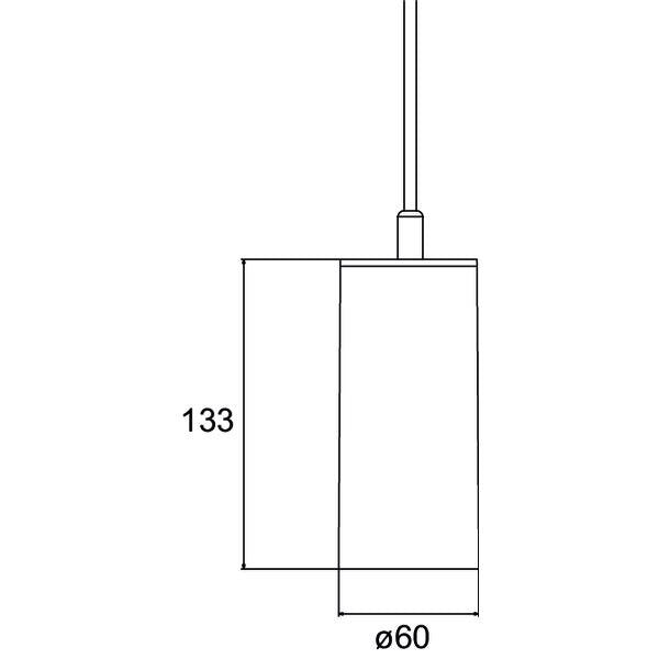 Brumberg Leuchten - Pendelleuchte LED-Pendelleuchte direkt 88862175 Pendellänge 5m