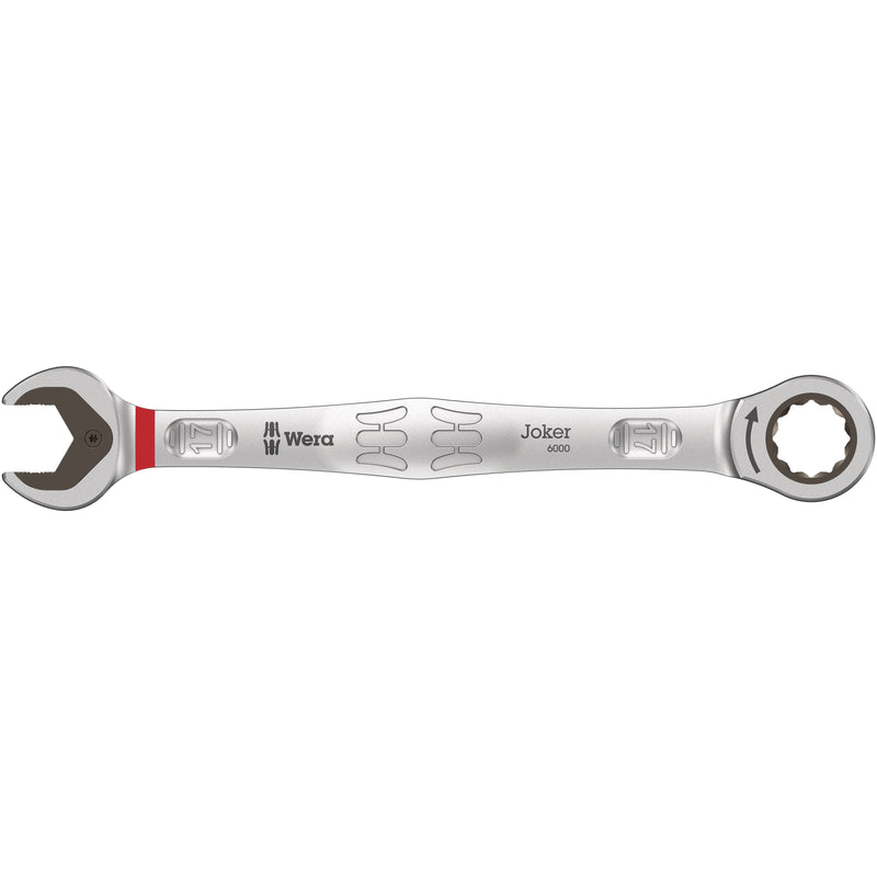 Wera - Maulringschlüssel Maul-Ringratschenschlüssel 073277 17x224mm