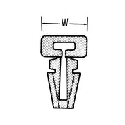 HellermannTyton - Befestigungssockel und -element für Kabelbinder Befestigungssockel TM1SF-N66-NA-C1 − 100 Stück