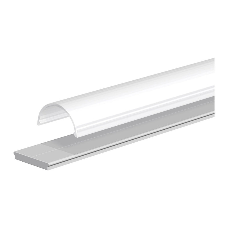 EVN Lichttechnik - Mechanisches Zubehör/Ersatzteile für Leuchten Alu-Profil flach APFLAT5AM200 200cm