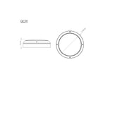 RP-Technik - Sicherheitsleuchte QCW423WL-BM-TT EB 3h, Wireless