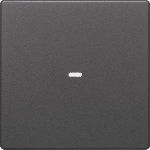 Berker - Abdeckung/Bedienelement für Installationsschalterprogramme Tast-Abdeckung 1f. anth 80960226 Tastsensor-Modul