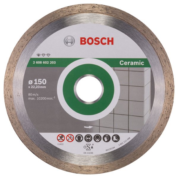 Bosch - Trenn-/Schleifscheibe Diamanttrennscheibe 2608602203 Standard for Ceramic