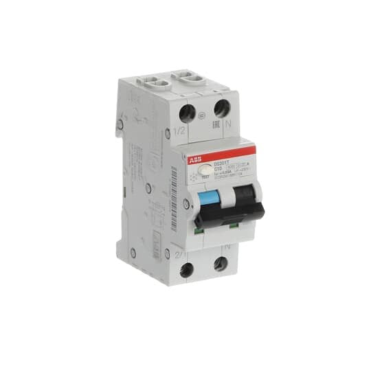ABB Stotz S&J - Kombination FI-Schalter/Leitungsschutzschalter FI/LS-Schalter DS201A-C13/0,03 6kA, 1p+N