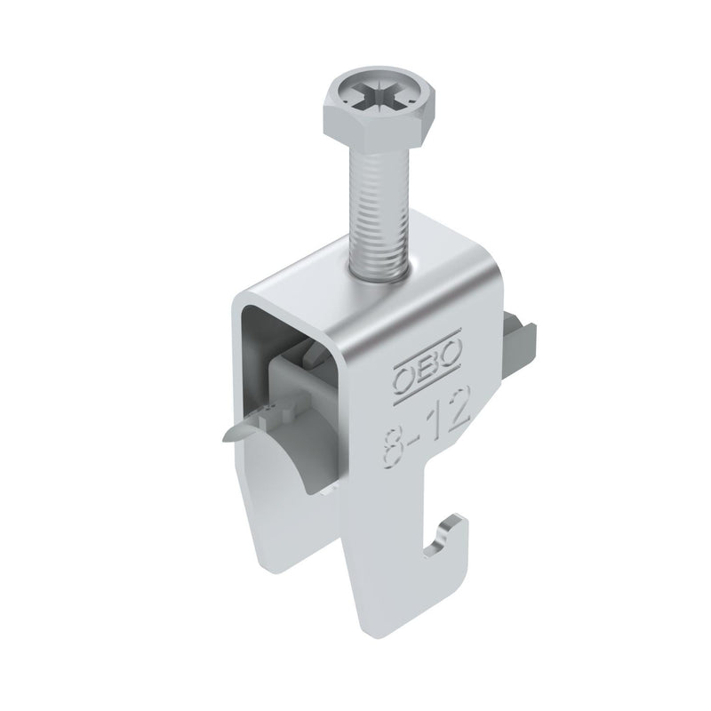 OBO Bettermann - Bügelschelle BS-U1-K-12 ALU 08-12mm − 50 Stück