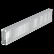Unex - Verdrahtungskanal gr 80.30.88 RAL7030 80x30 U42X − 2 Meter