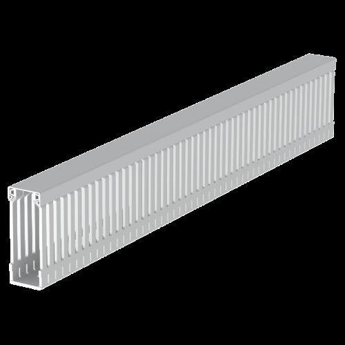 Unex - Verdrahtungskanal gr 80.30.88 RAL7030 80x30 U42X − 2 Meter