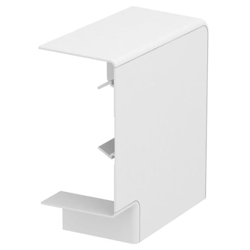 OBO Bettermann - Flachwinkel für Geräteeinbaukanal Flachwinkel GK-FH70130RW 70x130mm rws − 1 Stück