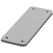 Phoenix Contact - Adapterplatte für Industriesteckverbinder Abdeckplatte HC-B 6-AP-GY − 10 Stück