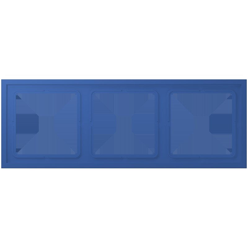 Jung - Abdeckrahmen Rahmen 3-fach LCZ 983 BF 253 bleu outremer 59