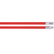 Runpotec - Zubehör/Ersatzteile für Kabeleinziehsystem RunpoStick 10045 rot/hart 2x1m