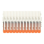 WAGO GmbH & Co. KG - Kabelsteckverbinder für Leiterplattensteckverbinder 1-Leiter-Federleiste,Hebel 2734-1112/327-000 PushinCAGECLAMP,lgr − 50 Stück