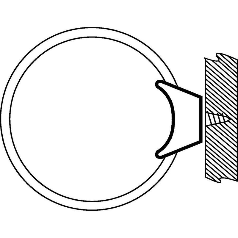 HellermannTyton - Befestigungssockel und -element für Kabelbinder Befestigungssockel LKC-N66-BK-C1 − 100 Stück