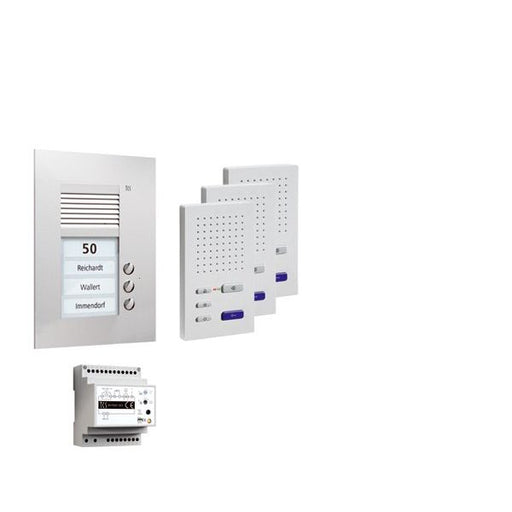 TCS Tür Control - Türsprech-Set Paketlösung UP 3WE PPUF03-EN/02 z.hörerl.Freisprech
