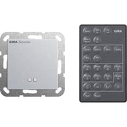 Gira - Bewegungsmelder-Sensor Sensotec + Fernbedienung 236626 System 55 F Alu
