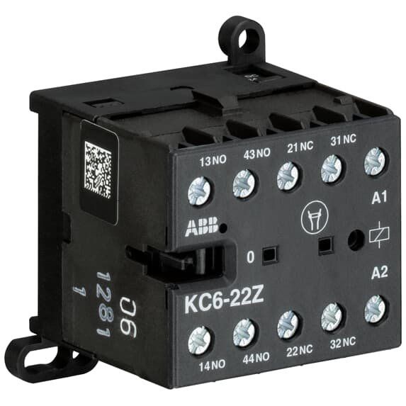 ABB Stotz S&J - Hilfsschütz, Relais Kleinhilfsschütz KC6-22Z-16 48V DC