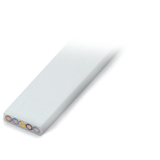 WAGO - Energiekabel < 1 kV, für ortsveränderlichen Einsatz Flachleitung 897-1052 5G10 mm²,lichtgrau