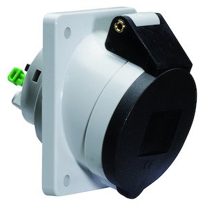Bals Elektrotech - CEE-Anbausteckdose (IEC 60309) Anbausteckdose geneigt 16A 12736 4p 500V 7h IP44