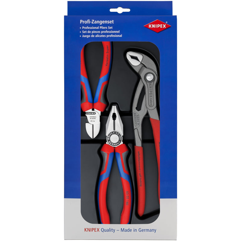 Knipex - Werkzeugset Zangenpaket 00 20 09 V01 Bestseller, 3-teilig