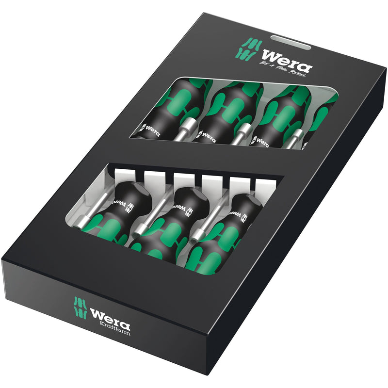 Wera - Werkzeugset Steckschl.Schraubendr.Satz 029510 7-tlg