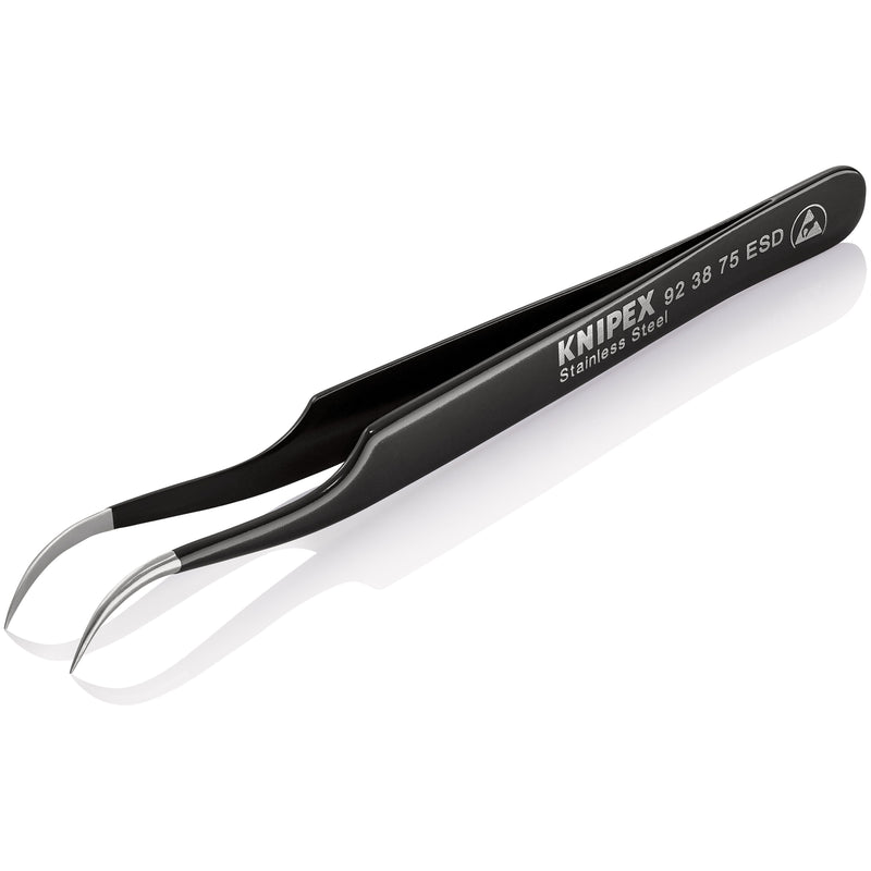 Knipex - Pinzette Präzisions-Pinzette 92 38 75 ESD ESD, 120mm