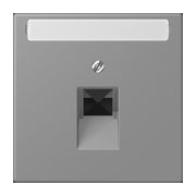 Jung - Einsatz/Abdeckung für Kommunikationstechnik Abdeckung für IAE/UAE LC 969-1 NAUA 203 gris 31 (32011)
