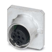 Phoenix Contact - Rundsteckverbinder, feldkonfektionierbar (Industriesteckverbinder) Einbausteckverbinder SACC-SQ-M12F#1456404 − 10 Stück