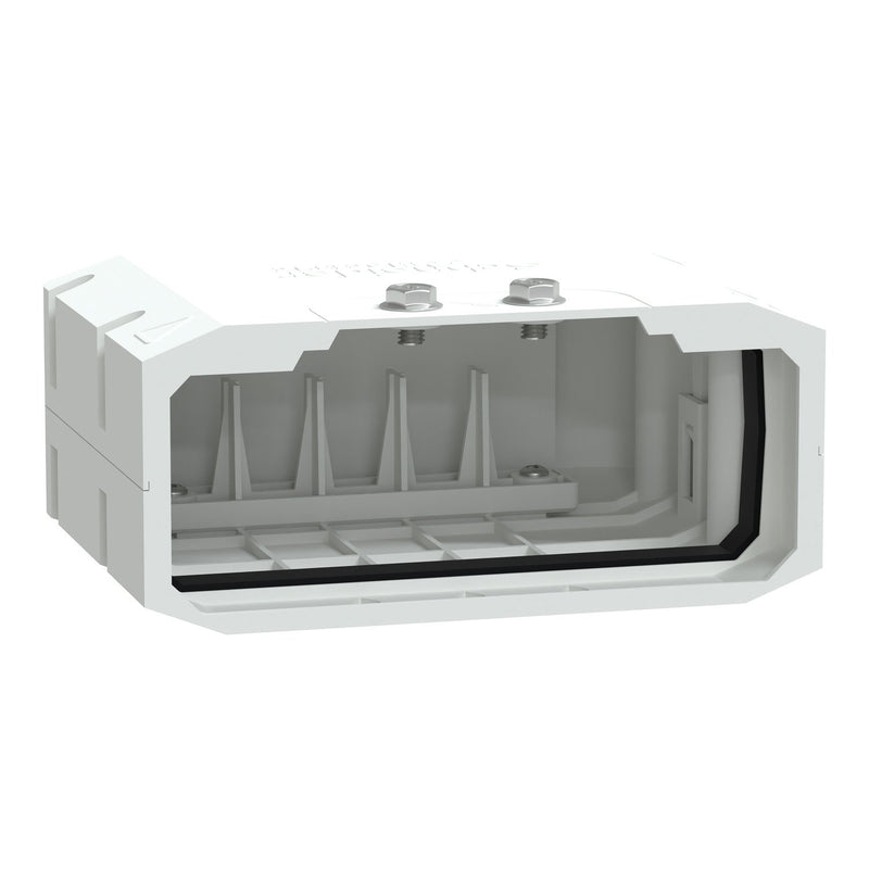 Schneider Electric - Einspeisekasten für Schienenverteiler Endabdeckung ITSC630GS42CIE R 630A CU IP42