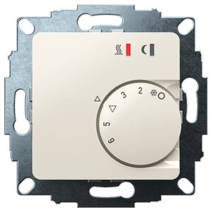 Eberle Controls - Raumthermostat/Uhrenthermostat UP-Raumregler 5-30C AC230V UTE2800-R-RAL1013G50 16A, 1 Schließer
