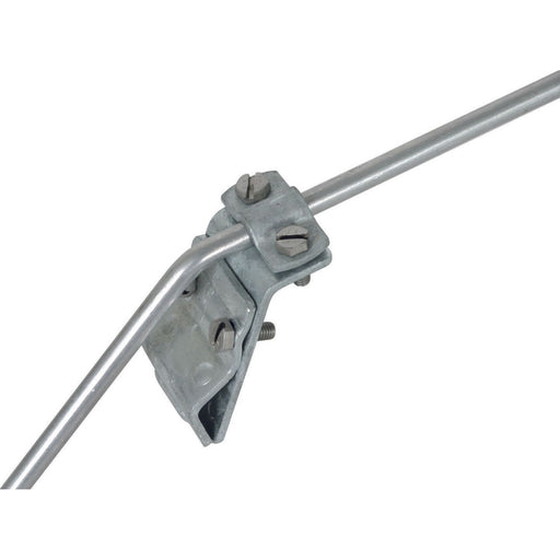 DEHN - Anschlussklemme für Blitzschutz Dachrinnenklemme DRKZS7.10W13.25STTZN St/tZn f.Wulst 13-25