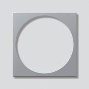 Siedle&Söhne - Zubehör/Ersatzteile für Türkommunikation Blendrahmen CMCCMM611612BCM650SM Silber-Metallic