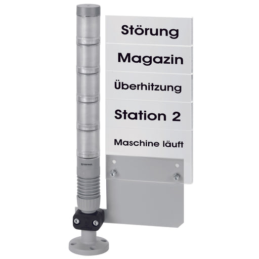 Werma - Zubehör/Ersatzteile für optische/akustische Signalgeräte Beschriftungstafel 96063009 komplett RM