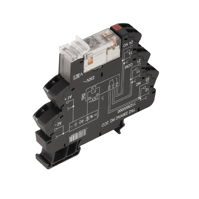 Weidmüller - Schaltrelais Koppelrelais TRZ 120VAC RC 2CO AU 120 V AC 10 %, 2W − 10 Stück