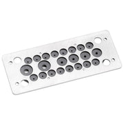 Murrplastik - Komponente für Erdung/Potentialausgleich (Schaltschrank) EMV-Modul KDP 24/12