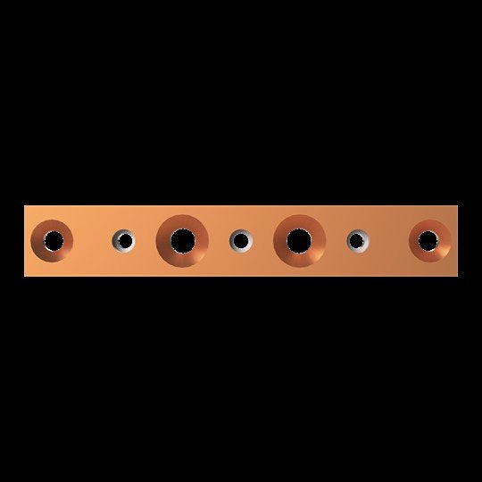 Striebel&John - Sammelschiene Innenausbau Modul ZXM1210 1FB 30x10