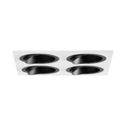Brumberg Leuchten - Downlight/Strahler/Flutlicht Einbaumodul quadratisch 45031550 4-fach