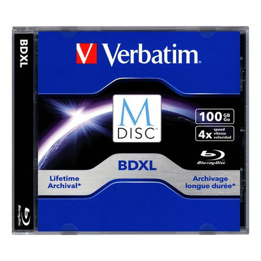 Verbatim - Speichermedium digital M-DISC BD-R XL 100GB/1-4x 98912 Jewelcase (1 Disc)