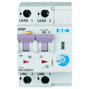 Eaton - Kombination FI-Schalter/Leitungsschutzschalter mit Zusatzeinrichtung Brandschutzschalter AFDD-32/2/B/003-A B, 32 A, Typ A