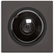TCS Tür Control - Funktionsmodul für Türkommunikation Einbau-Dome-Kameramodul AMI10620-0057 Gehäuse schwarz