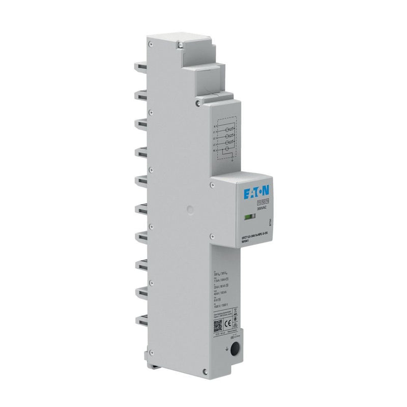 Eaton - Kombi-Ableiter für Energietechnik Überspannungsableiter SPZT123-300/3+NPESOS f.40mm Sammelschiene