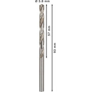 Bosch - Bohrer PRO Metal HSS-G 2608595065 Spiralbohrer 5,8 x