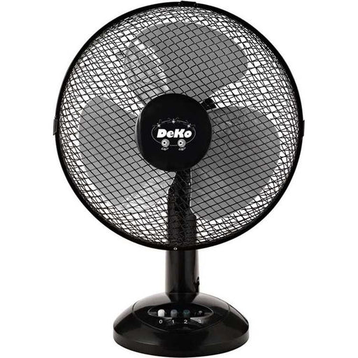 DeKon - Umluftventilator Tischventilator B 306 Stratos sw 30cm, 40W, osz