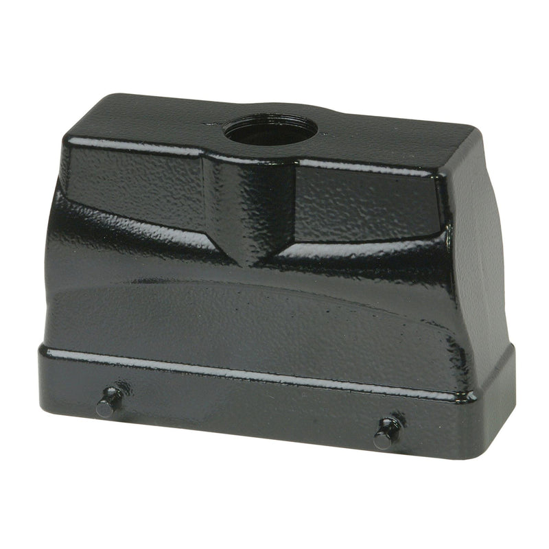 Walther Werke - Gehäuse für Rechtecksteckverbinder Tüllengehäuse P748324 BHT24 76mm hoch,sw