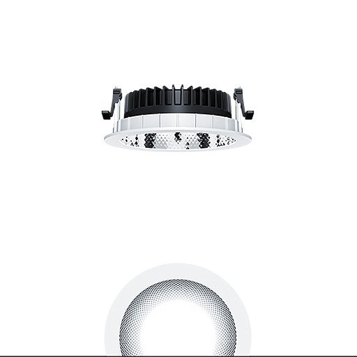 Zumtobel Group - Downlight/Strahler/Flutlicht LED-Downlight PANOS R #62927413 930