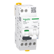 Schneider Electric - Kombination FI-Schalter/Leitungsschutzschalter mit Zusatzeinrichtung Brandschutzschalter A9TDF3616 AFDD 1P+N, 16A, C